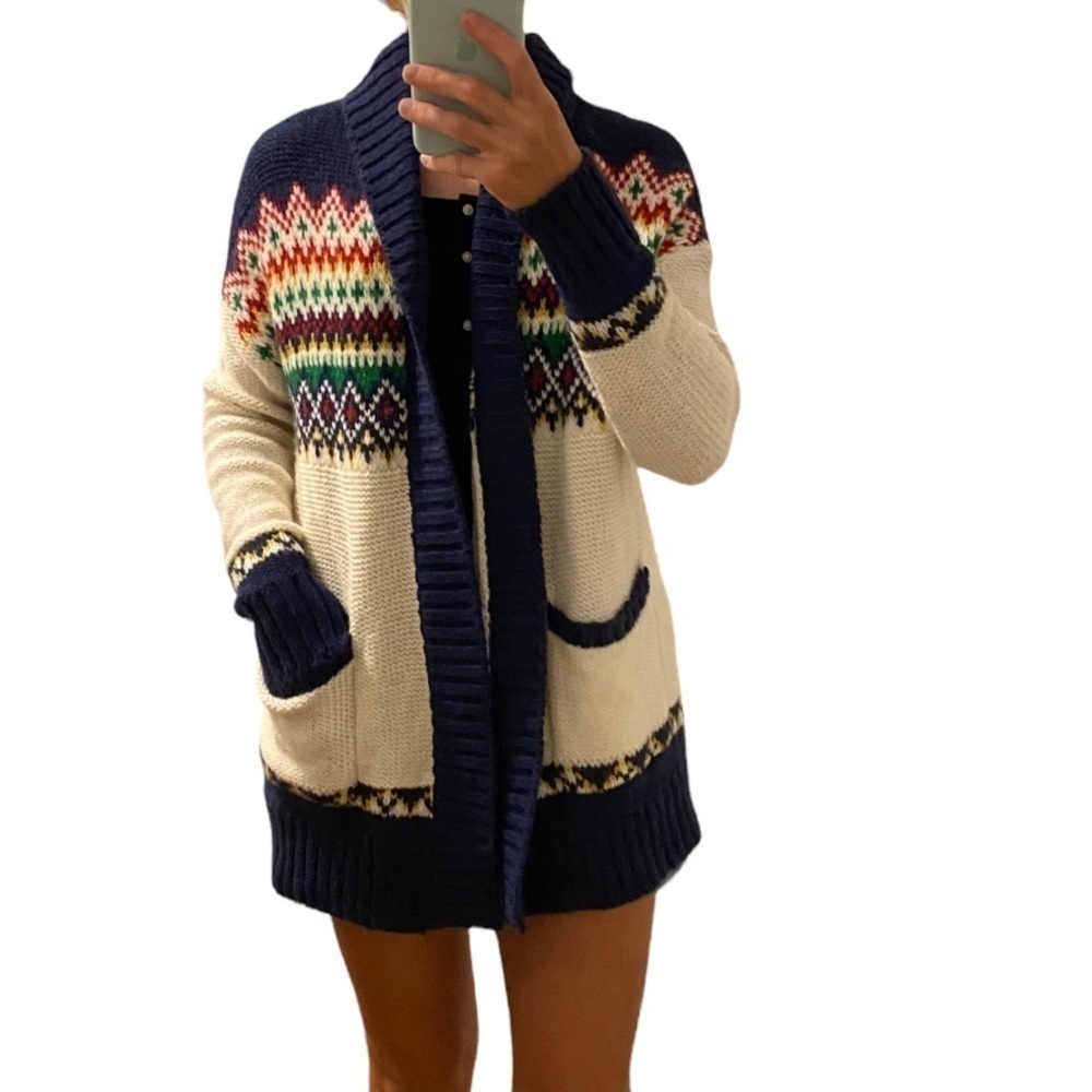 American Eagle Outfitters Beautiful Oversized Open Cardigan .Size S